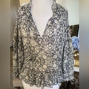 Sale/ Misa Floral print top S. M